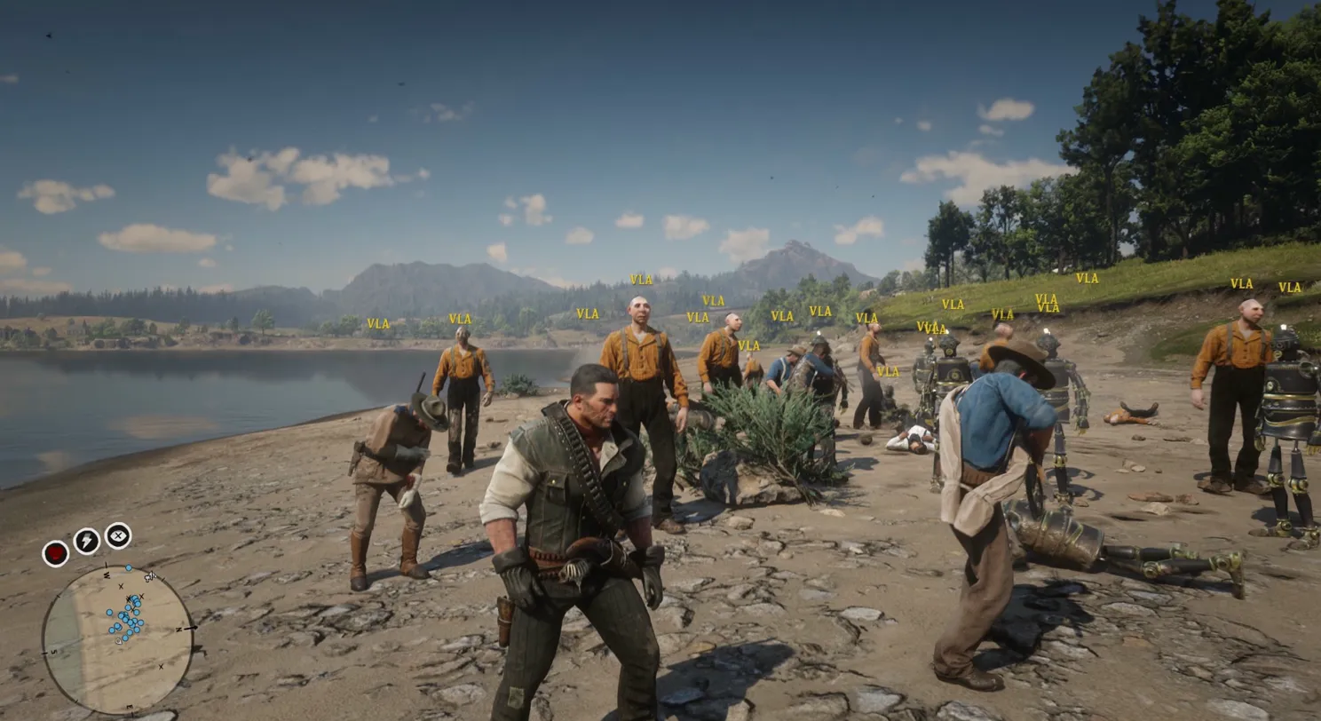 RDR2 Kaos Modu - Kalabalık Sahne