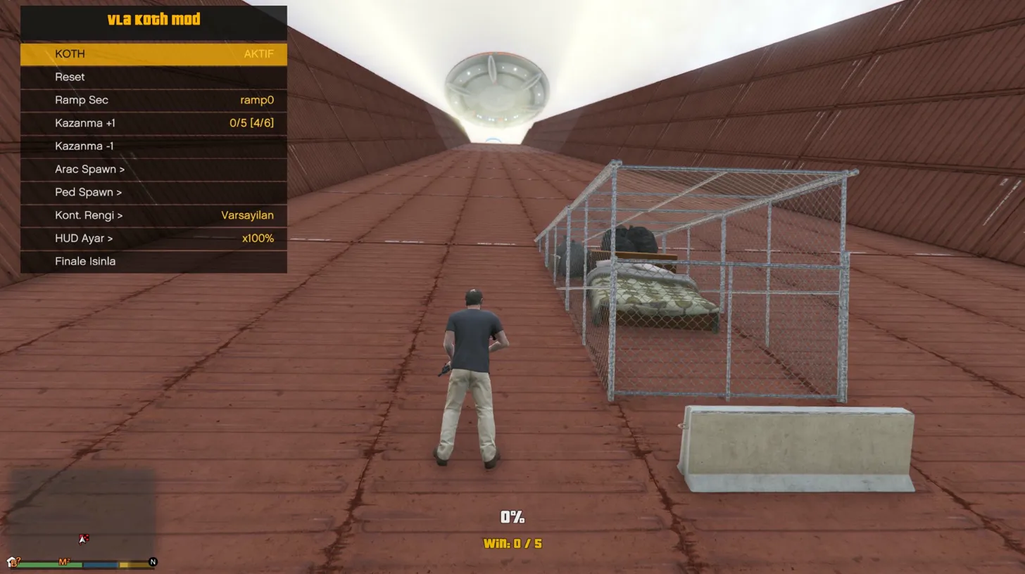 GTA5 KOTH - Menu ve Arena